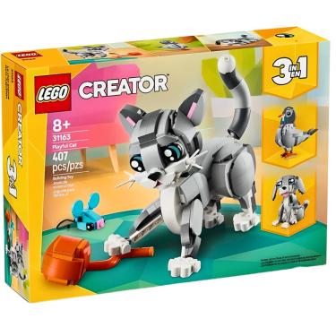 Imagem de Blocos de Montar Lego Creator 3 em 1 Gato Brincalhão 31163