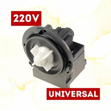 Imagem de Bomba Drenagem de Água 220V Lavadora Brastemp Consul Electrolux Univer