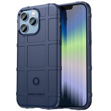 Imagem de Capa Apple iPhone 13 Pro Max (Tela 6.7) Rugged Shield Anti Impacto (Azul)