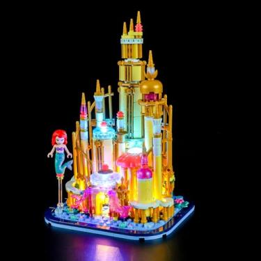 Imagem de GEAMENT LED Light Kit Compatible with Lego Mini Ariel's Castle - Lighting Set for 40708 (Model Set Not Included)