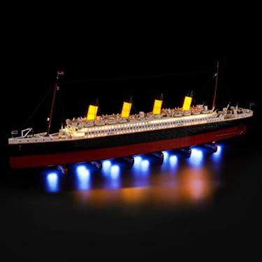 Imagem de BRIKSMAX Kit de iluminação LED para Creator Titanic – Compatível com Lego 10294 modelo de blocos de construção - não inclui o conjunto Lego