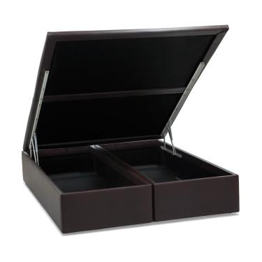 Imagem de Base Baú Physical Marrom Queen (158X198X39) - Ortobom