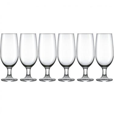 Imagem de Conjunto De Taças Para Cerveja Nadir Floripa 300 Ml 6 Peças Transparente