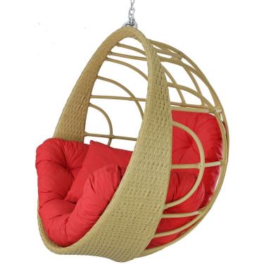 Imagem de Balanço Ninho Suspenso Hungria Avelã E Lisato Vermelho