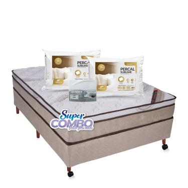 Imagem de Conjunto Castor Revolution Híbrido Casal 138x188x70cm