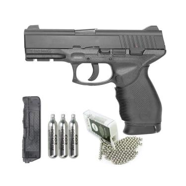 Imagem de Pistola Pressão Co2 24-7 4,5 Kwc+co2 Bbs +speed Loader