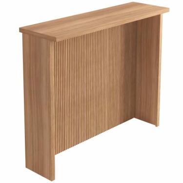 Imagem de Painel De Ilha Canelado Em Mdf 15mm 120cm De Largura Nesher Nature