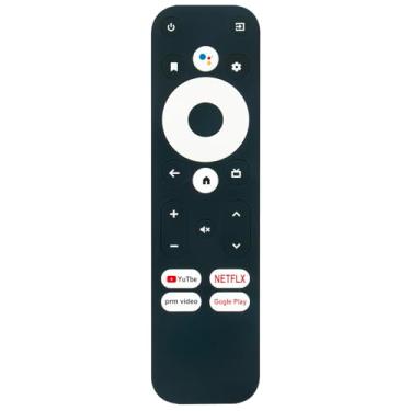Imagem de Controle remoto de substituição de voz compatível com Mecool Android Smart TV Box modelo KM2, KM2 Plus