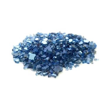 Imagem de Cristal Azul Calvert para Lareira a Gás e Etanol