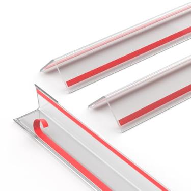 Imagem de RUANSTEC Protetores De Canto Para Paredes - 3 Peças Protetor Borda Plástico, Armários Cozinha, Bordas, Móveis Bebês, Portas, Mesas, Capa Afiados (1,57 Pol. X 35,4 Pol.)