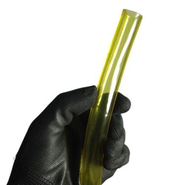 Imagem de 5 Metros de Mangueira Combustível Silicone Amarela 12mm x 2,5mm Borrac