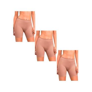 Imagem de Kit com 3 Bermudas Virtuel Demillus 94496/94498, Bege, G