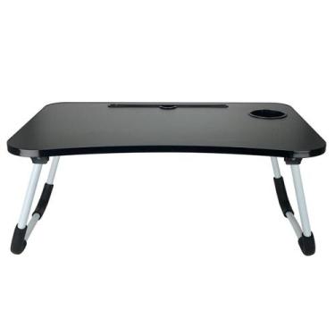 Imagem de Mesa Para Notebook Portátil Dobrável Cama Porta Tablet - Livon