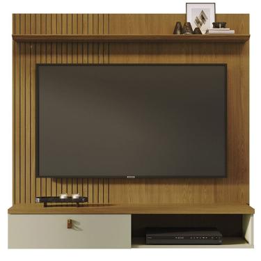 Imagem de Painel Suspenso Tv 55 Pol 1P 141 cm Iris Cumaru Opala MADETEC