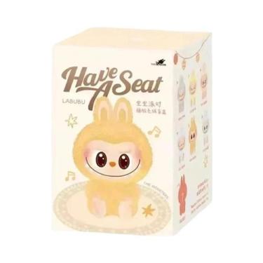 Imagem de Kawaii Labubu Monster PVC Blind Box Series Macaron Pingente Boneca Cha