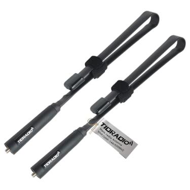 Imagem de TIDRADIO Antena de rádio amador SMA-fêmea 47,8 cm, antena Gmrs dobrável CS tática para Baofeng UV-5R Mini DM32 UV32 BF-F8HP Pro 5RM UV-21R K5PLUS GM-15Pro AR-152 UV-5G Plus 5rh pro acessórios-pacote