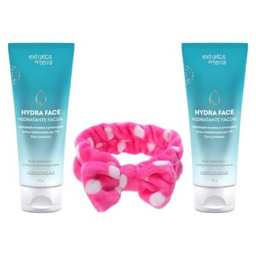 Imagem de Kit 2 Unidades Hydra Face + Faica de Pelúcia Para Cabelo – Hidratação Profunda, Elasticidade e Prevenção do Envelhecimento