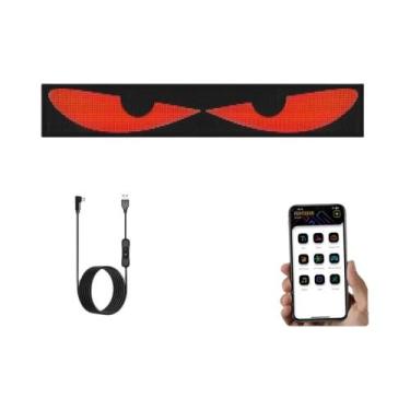 Imagem de Painel De Matriz De Módulo LED Flexível Controlado Por App Bluetooth 5