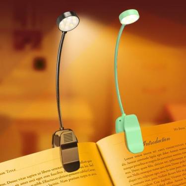 Imagem de Luz de leitura de livros recarregável KTEBO 10 LED 30h Runtime