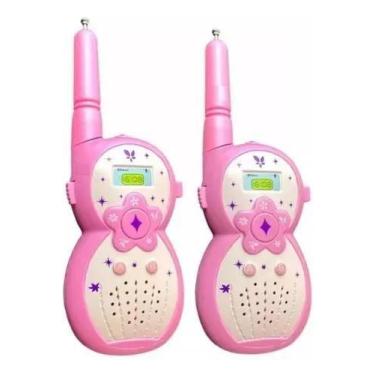 Imagem de Walkie Talkie 2 Rádios Comunicador Infantil Menina ( das princessas) -