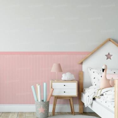 Imagem de Adesivo Decorativo Infantil Cerca Ripado Lavável 5 unid. Ideal Para Sala de Aula Escola Quarto Kids Parede