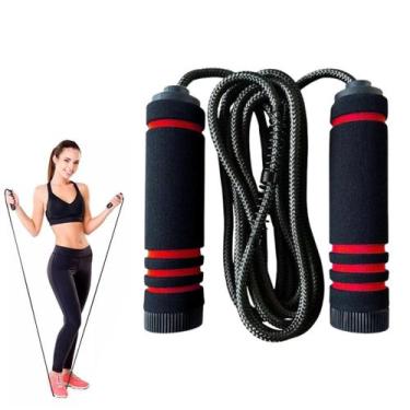Imagem de Corda de Pular Resistente para Academia e Exercício Funcional, 2,70m -