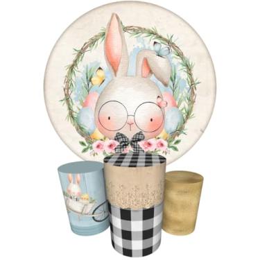 Imagem de Trio Capas Cilindro + Painel Sublimado 1,50m Páscoa (K1PSC005)