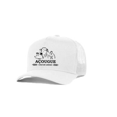 Imagem de Boné Açougue - norte uniformes, Único, Branco