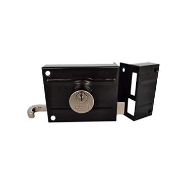 Imagem de 010S0600 - FECHADURA DE SOBREPOR 100MM PRETO (0,69 KG)