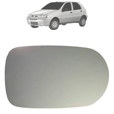 Imagem de Lente Espelho Retrovisor Palio 2001 2002 2003 Original - METAGAL, Dire