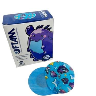 Imagem de Protetor Ocular Tampão Tamanho P Para Olhos 20 unidades Oftam - AMP TE