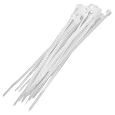 Imagem de Abracadeira Nylon Frontec Branca 4,80Mmx160Mm Com 100 Pecas