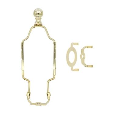 Imagem de MFMEXUL Suporte de para Abajur, Suporte de Megafone, Peças de Iluminação DIY, Ouro, Tamanho real