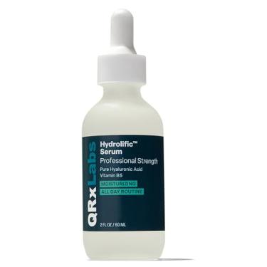 Imagem de Sérum Anti-Idade Hidrante Hydrolific - Sérum de Ácido Hialurônico Ultra Puro Enriquecido com Vitamina B5 - Formulado para Maximizar a Penetração Dérmica e Fornecer Hidratação de Longa Duração - 60ml - QRxLabs