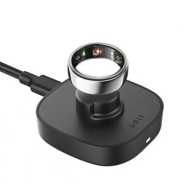 Imagem de Base de carregamento VOVELF compatível com Oura Ring Gen3 Black