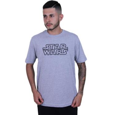 Imagem de Camiseta Unissex Star Wars - Lafre, Cinza, G