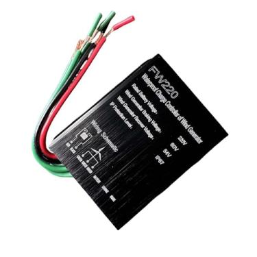 Imagem de 220V,Controlador de carga da turbina eólica 10A-40A 16000W, controlador de carga da turbina eólica MPPT 12V-220V, controlador à prova d'água IP67 (preto)