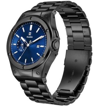 Imagem de Watch Band + Case MiOhHR compatível com Google Pixel Watch 3, aço inox