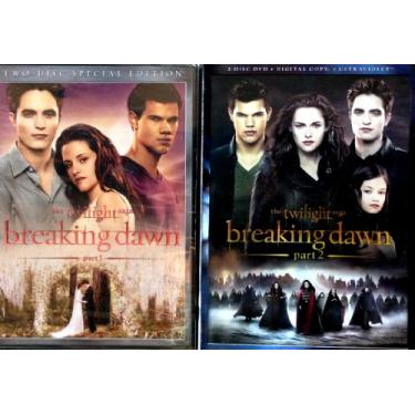 Imagem de The Twilight Saga Breaking Dawn Parts 1 and 2 DVD