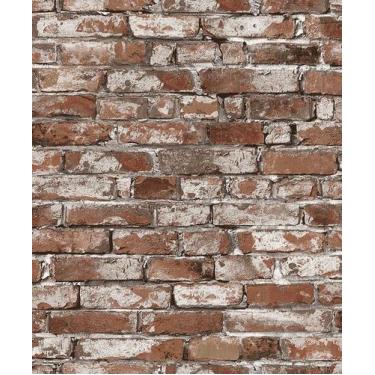 Imagem de Papel de parede wiler essencial - tijolinho marrom - Wiler-K