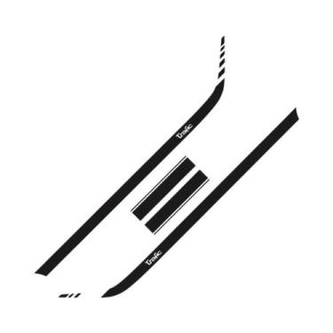 Imagem de Adesivos Laterais Para Porta De Carro Renault Trafic 2 3 MK2 MK3, Capô