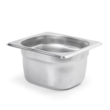 Imagem de Cuba Gastronômica Aço Inox GN 1/6 100mm Gourmet Mix  Durável e Profiss