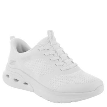 Imagem de Skechers BOBS Arc Waves 2.0-Now On Tênis feminino sem cadarço, Branco, 41