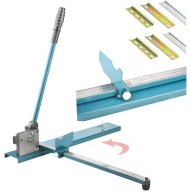 Imagem de Ferramenta De Corte De Trilho Din, Ranhura Dupla Com Régua De 50 Cm, Cortador De Trilho De Guia Manual Para Cortar Trilho De Aço De Ferro De Alumínio Com Fenda 35 Mm De Largura