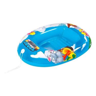 Imagem de Boia Bote Inflável Infantil Bichinhos Piscina Praia