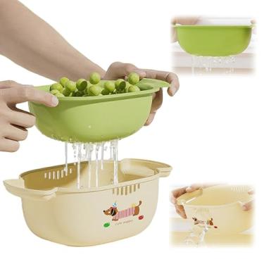 Imagem de Escorredores e coadores de alimentos para cozinha, coadores e escorredores de macarrão, escorredor