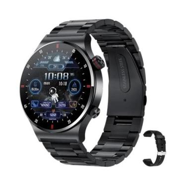Imagem de Relógio Inteligente Masculino À Prova D'Água Com GPS, NFC, ECG, PPG, C
