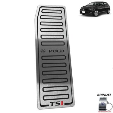 Imagem de Descanso De Pé Em Aço Inox Polo Tsi 2018 2019 2020 Preto
