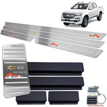 Imagem de Descanso De Pé + Soleira S10 High Country 2016 A 2021 Prata