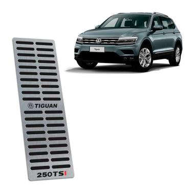 Imagem de Descanso De Pé Tiguan 250 Tsi 2018/2020 Aço Inox Preto